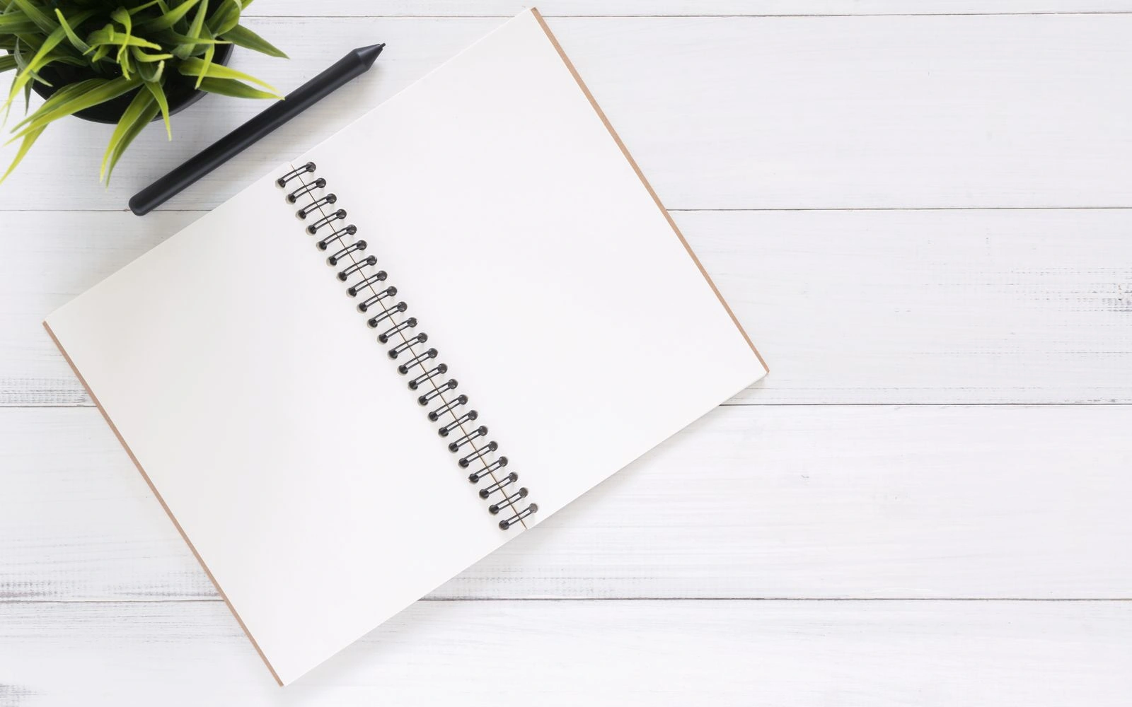 Notebook used to organise upcoming content ideas